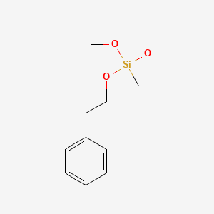 Dimethoxymethyl(2-phenylethoxy)silane