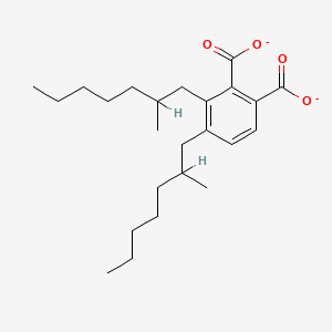 molecular formula C24H36O4-2 B12681447 Bis(2-methylheptyl)phthalate CAS No. 2678-38-8