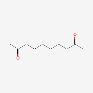 molecular formula C10H18O2 B1268145 Decane-2,9-dione CAS No. 16538-91-3