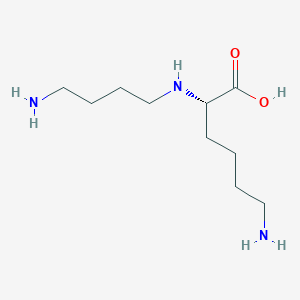 N2-(4-Aminobutyl)-L-lysinamide