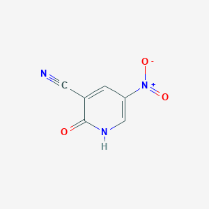 molecular formula C6H3N3O3 B1268153 2-羟基-5-硝基烟腈 CAS No. 31309-38-3