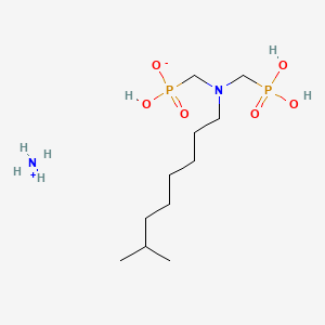 Ammonium trihydrogen ((isononylimino)bis(methylene))bisphosphonate