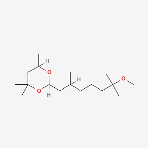 2-(6-Methoxy-2,6-dimethylheptyl)-4,4,6-trimethyl-1,3-dioxane