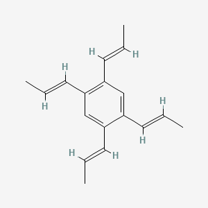 1,2,4,5-tetrakis[(E)-prop-1-enyl]benzene