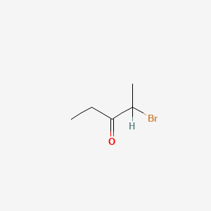 molecular formula C5H9BrO B1268175 2-溴戊酮 CAS No. 815-52-1