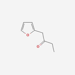 molecular formula C8H10O2 B1268177 1-(呋喃-2-基)丁-2-酮 CAS No. 4208-63-3