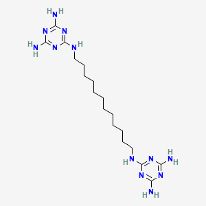 N,N'''-Dodecane-1,12-diylbis[1,3,5-triazine-2,4,6-triamine]