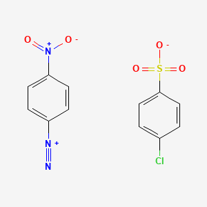 p-Nitrobenzenediazonium p-chlorobenzenesulphonate