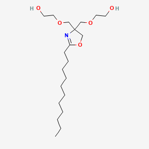 2,2'-[(2-Undecyloxazol-4(5H)-ylidene)bis(methyleneoxy)]bisethanol