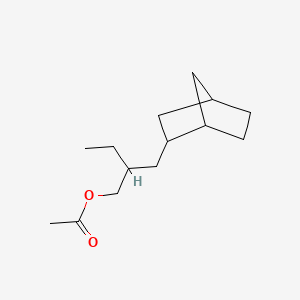 2-Ethyl-3-(bicyclo(2.2.1)hept-2-yl)propyl acetate