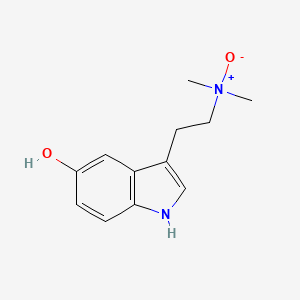 molecular formula C12H16N2O2 B12681923 Bufotenin oxide CAS No. 1019-44-9