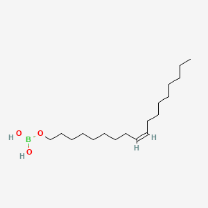 molecular formula C18H37BO3 B12681977 Oleyl borate CAS No. 71839-43-5