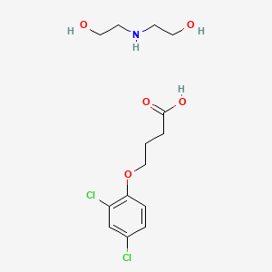 molecular formula C14H21Cl2NO5 B12681987 Einecs 259-353-6 CAS No. 54792-21-1