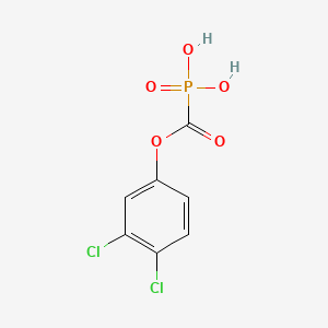 Phosphinecarboxylic acid, dihydroxy-, 3,4-dichlorophenyl ester, oxide