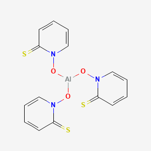 Tris(1-hydroxy-1H-pyridine-2-thionato-O,S)aluminium