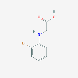 molecular formula C8H8BrNO2 B1268208 2-((2-溴苯基)氨基)乙酸 CAS No. 40789-38-6