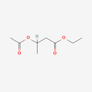 molecular formula C8H14O4 B1268210 乙酸3-乙氧基丁酸乙酯 CAS No. 27846-49-7