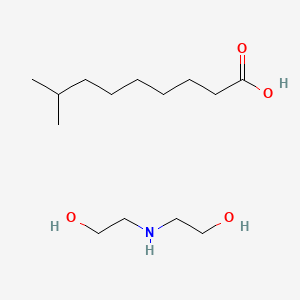 molecular formula C14H31NO4 B12682103 Einecs 282-323-9 CAS No. 84176-57-8