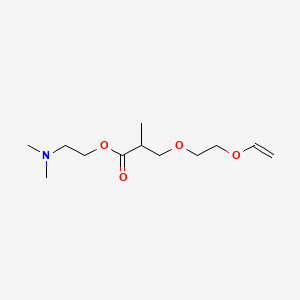 2-(Dimethylamino)ethyl 3-(2-(vinyloxy)ethoxy)isobutyrate