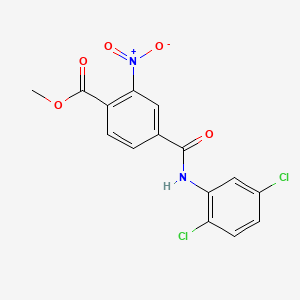 Methyl 4-(((2,5-dichlorophenyl)amino)carbonyl)-2-nitrobenzoate