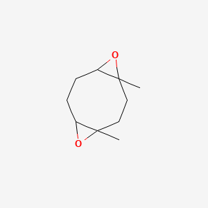 1,4-Dimethyl-5,10-dioxatricyclo(7.1.0.04,6)decane