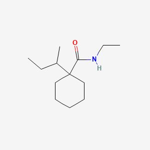 N-Ethyl-1-(1-methylpropyl)cyclohexanecarboxamide