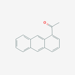 molecular formula C16H12O B1268222 1-(蒽-1-基)乙酮 CAS No. 7396-21-6