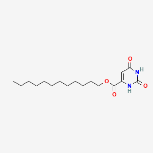 Dodecyl 1,2,3,6-tetrahydro-2,6-dioxopyrimidine-4-carboxylate