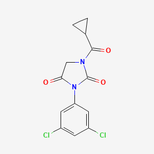 2,4-Imidazolidinedione, 1-(cyclopropylcarbonyl)-3-(3,5-dichlorophenyl)-