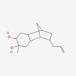 2-Allyldecahydro-7-methyl-1,4-methanonaphthalene-6,7-diol