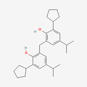 2,2'-Methylenebis(6-cyclopentyl-4-isopropylphenol)