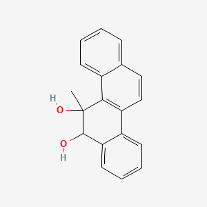 5,6-Dihydro-5-methyl-5,6-chrysenediol