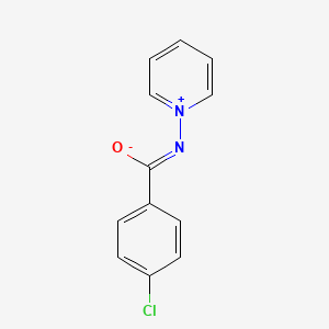 Pyridinium, 1-((4-chlorobenzoyl)amino)-, hydroxide, inner salt