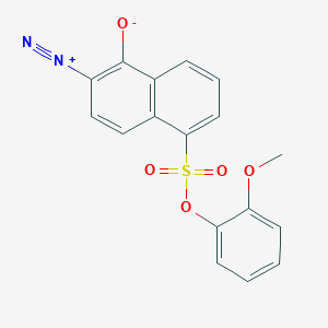 o-Anisyl 6-diazo-5,6-dihydro-5-oxonaphthalene-1-sulphonate