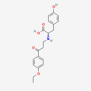 L-Tyrosine, N-(3-(4-ethoxyphenyl)-3-oxopropyl)-