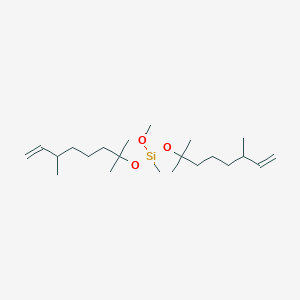 Methoxymethylbis((1,1,5-trimethyl-6-heptenyl)oxy)silane