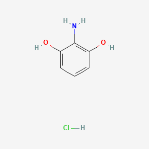 molecular formula C6H8ClNO2 B1268285 2-氨基间苯二酚盐酸盐 CAS No. 634-60-6