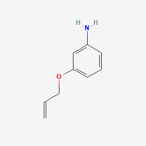 molecular formula C9H11NO B1268287 3-(烯丙氧基)苯胺 CAS No. 74900-81-5