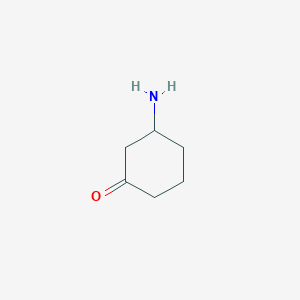 molecular formula C6H11NO B126829 3-氨基环己酮 CAS No. 149520-74-1