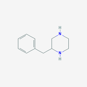 molecular formula C11H16N2 B1268327 2-苄基哌嗪 CAS No. 84477-71-4