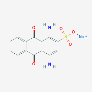 Sodium 1,4-diamino-9,10-dihydro-9,10-dioxoanthracene-2-sulphonate