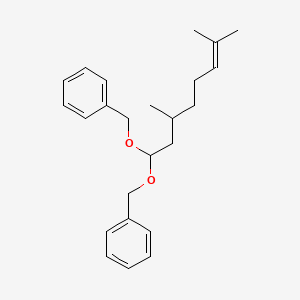 1,1'-[(3,7-Dimethyl-6-octenylidene)bis(oxymethylene)]bisbenzene