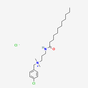 (p-Chlorobenzyl)dimethyl[3-[(1-oxododecyl)amino]propyl]ammonium chloride