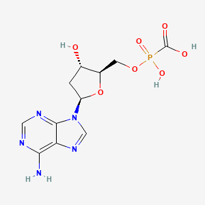 9H-Purin-6-amine, 9-(5-O-(carboxyhydroxyphosphinyl)-2-deoxy-beta-D-erythro-pentofuranosyl)-