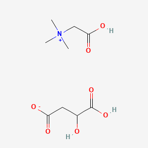 (Carboxymethyl)trimethylammonium hydrogen (1)-malate