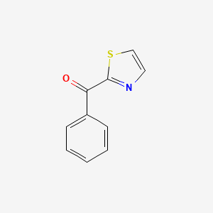 molecular formula C10H7NOS B1268355 2-苯甲酰噻唑 CAS No. 7210-75-5