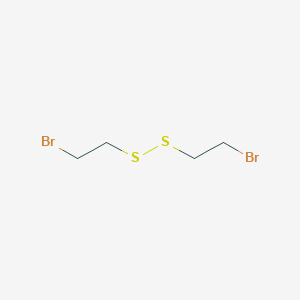 molecular formula C4H8Br2S2 B1268364 二硫化物，双(2-溴乙基) CAS No. 1002-40-0