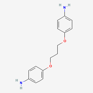 molecular formula C15H18N2O2 B1268366 4-[3-(4-氨基苯氧基)丙氧基]苯胺 CAS No. 52980-20-8
