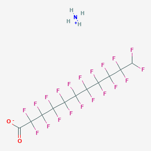 Ammonium 2,2,3,3,4,4,5,5,6,6,7,7,8,8,9,9,10,10,11,11-icosafluoroundecanoate