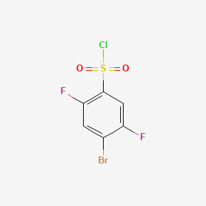 B1268382 4-Bromo-2,5-difluorobenzenesulfonyl chloride CAS No. 207974-14-9